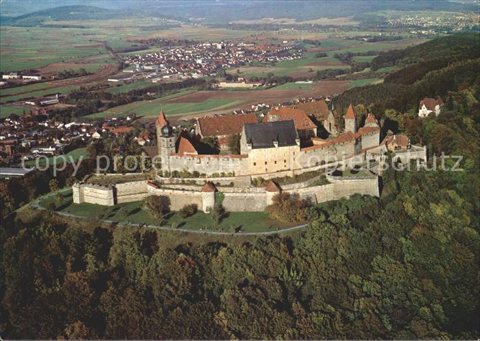 Coburg Bayern Veste Coburg Panorama Fliegeraufnahme