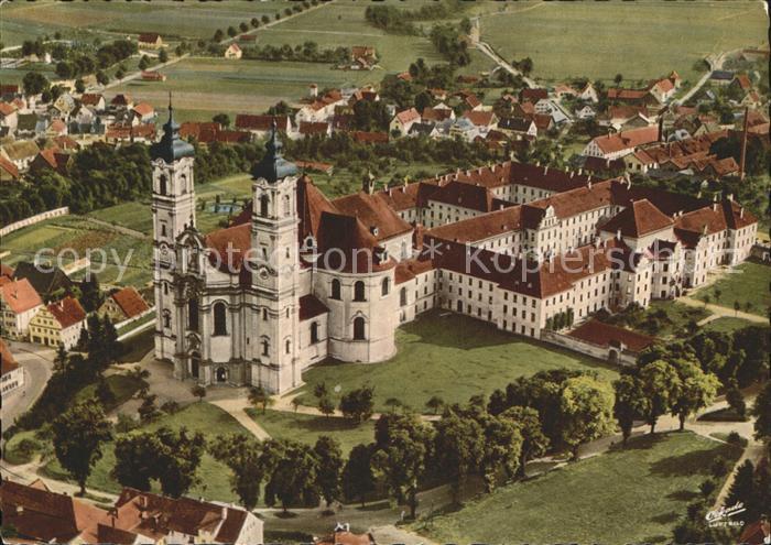 Ottobeuren Benediktinerabtei Fliegeraufnahme