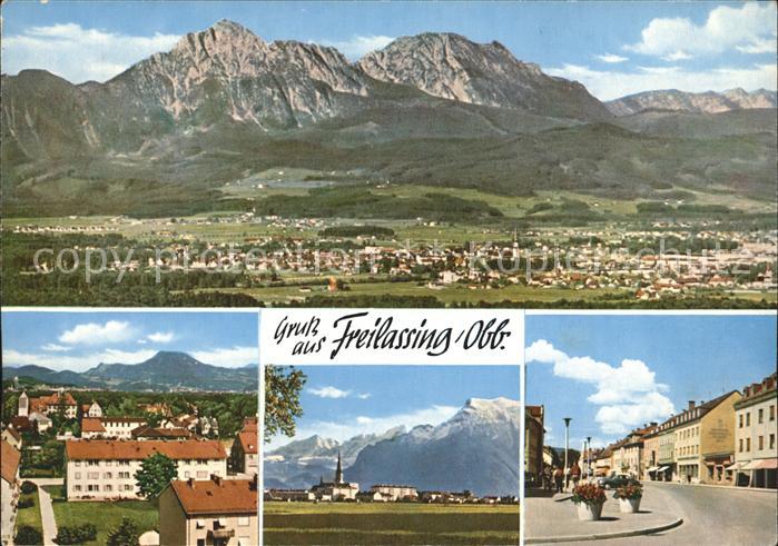 Freilassing Panorama Orts und Teilansichten