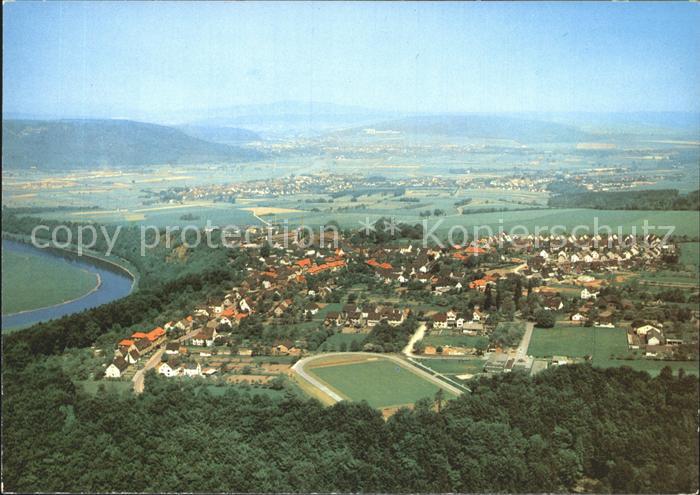 Fuerstenberg Weser Fliegeraufnahme