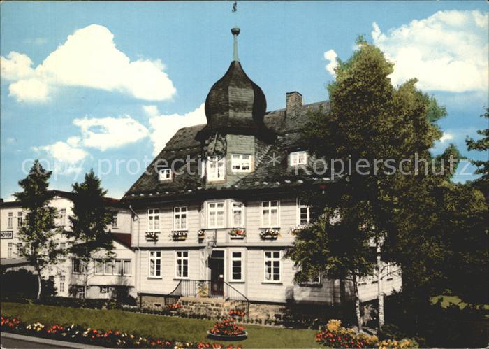 Hahnenklee-Bockswiese Harz Das Rathaus