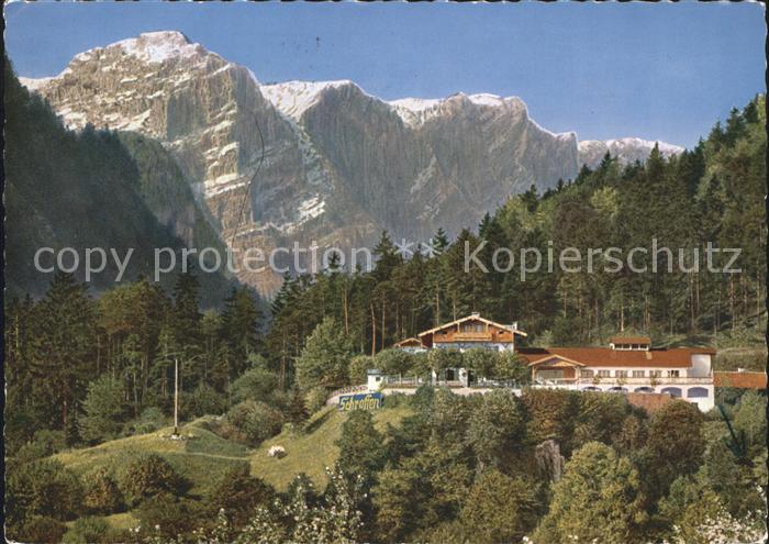 Bad Reichenhall Berghotel Zum Schroffen mit Reiteralpe