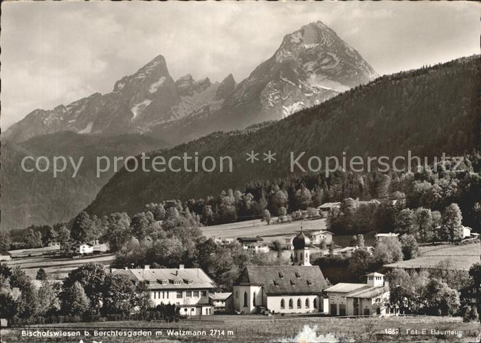 Bischofswiesen mit Watzmann