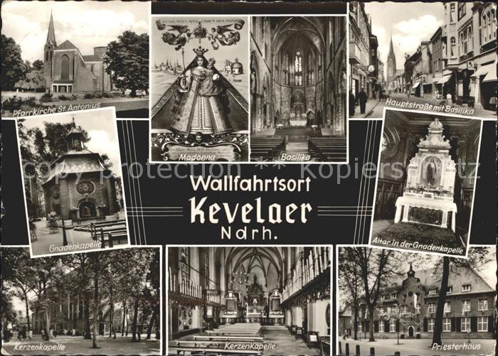 Kevelaer Pfarrkirche St Antonius Madonna Basilika Hauptstr Gnadenkapelle Altar K
