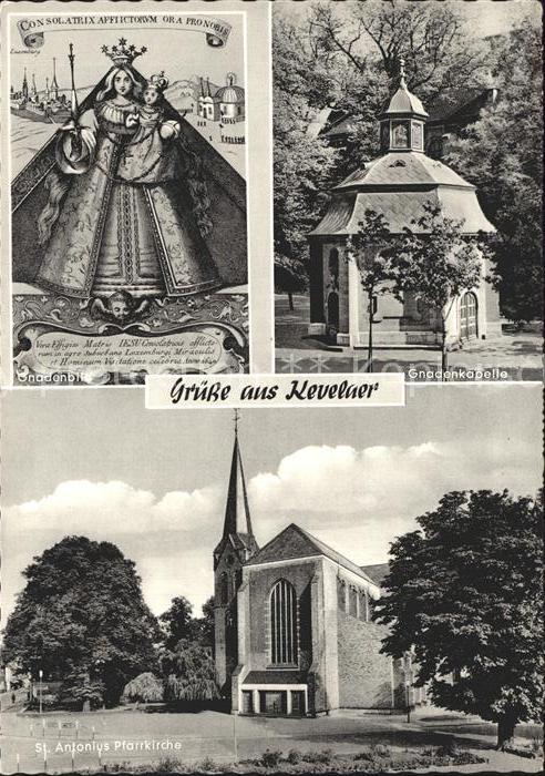 Kevelaer Gnadenbild Gnadenkapelle St Antonius Pfarrrkirche