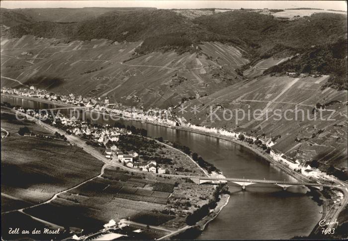 Zell Mosel Fliegeraufnahme