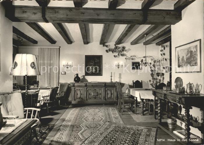 Bad Oberdorf Alpengasthof Hirsch mit Haus in der Sonne