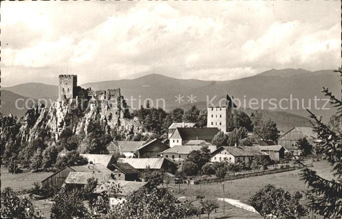 Weissenstein Regen Burgruine