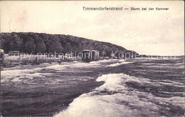 Timmendorfer Strand Sturm bei der Kammer