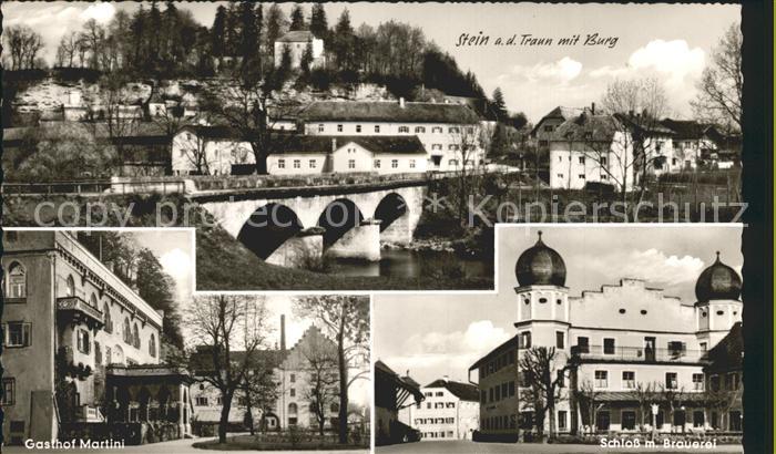 Stein Traun Burg Gasthof Martini Schloss Brauerei