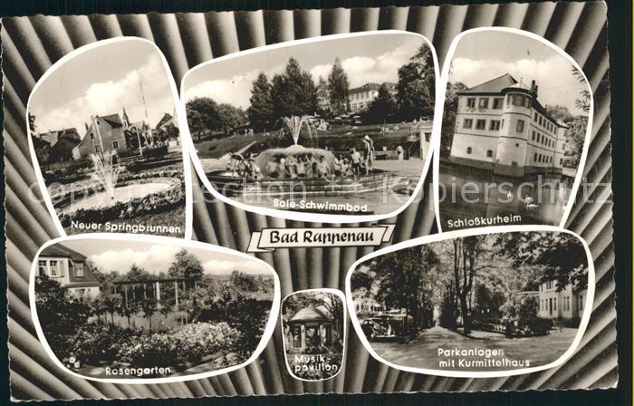 Bad Rappenau Parkanlagen Kurmittelhaus Schlosskurheim