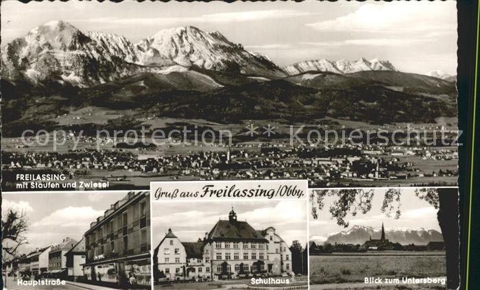 Freilassing Schulhaus Hauptstrasse Staufen Zwiesel