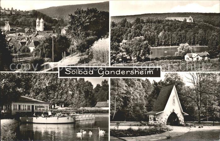 Gandersheim Bad Osterbergsee Seeterrassen Brunnenhaus