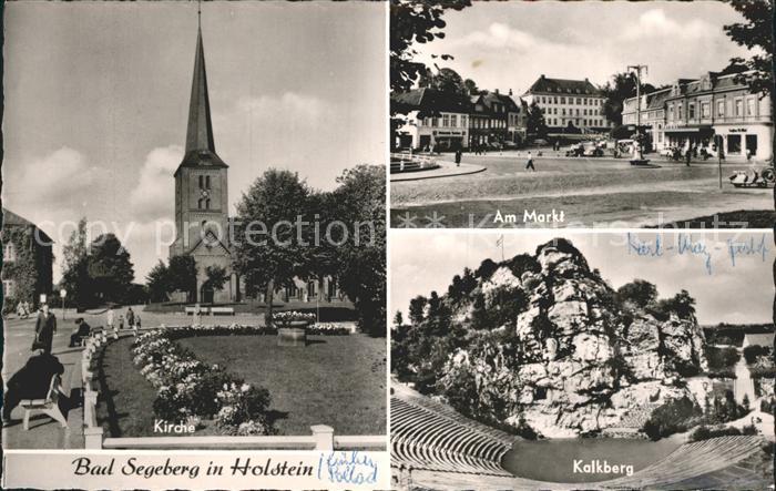 Bad Segeberg Kalkberg Markt Kirche