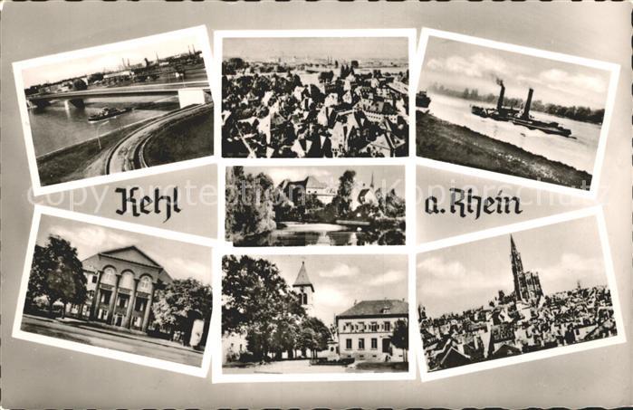 Kehl Rhein Stadtansicht Kirche