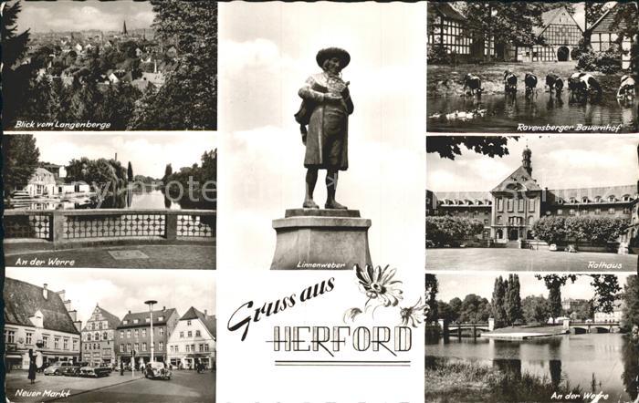 Herford Rathaus Neuer Markt Ravensberger Bauernhof