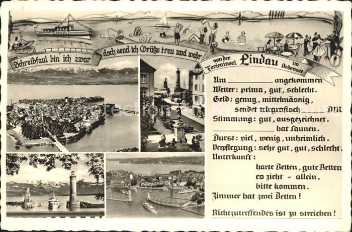 Lindau Bodensee Inselansicht