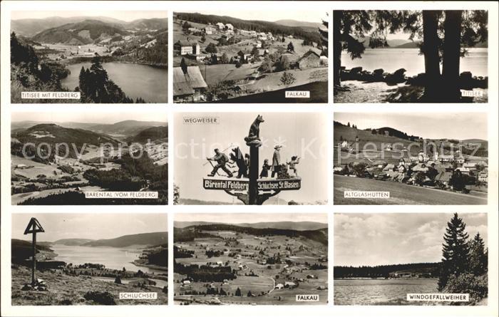Falkau Schluchsee Wegweiser Titisee