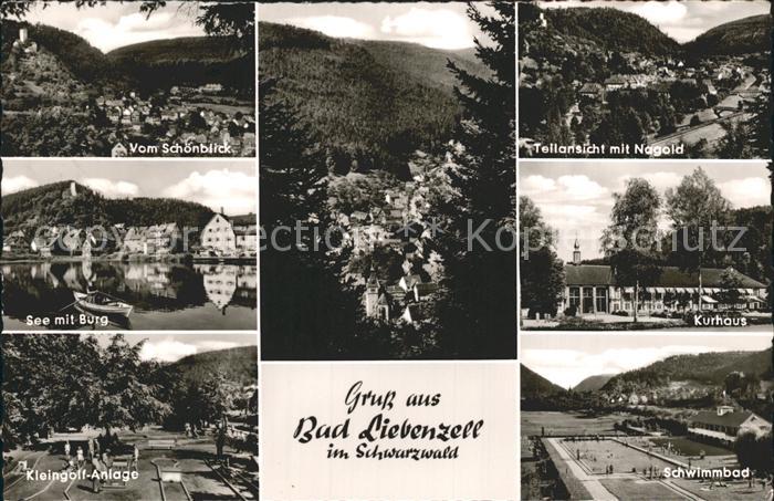 Bad Liebenzell Schwimmbad See Burg Kurhaus