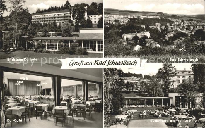 Bad Schwalbach Kurhotel Kur- Cafe Kuranlage