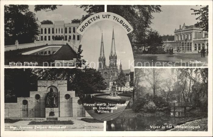 Tilburg Nieuwe Stadthuis Station Wilhelminapark