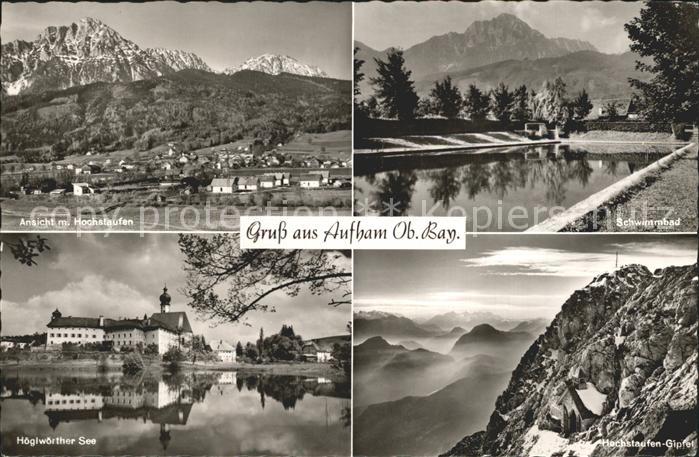 Aufham Anger Hochstaufen Schwimmbad Hoeglwoerther See