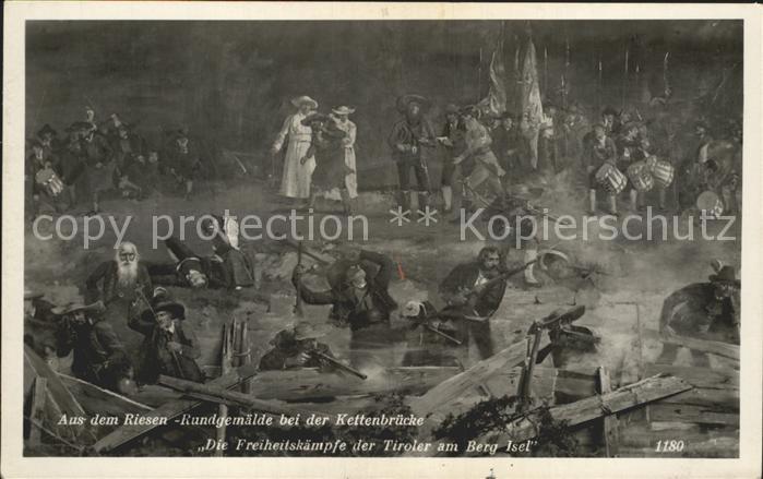 Tirol Region Freiheitskaempfer der Tiroler am Berg Isel