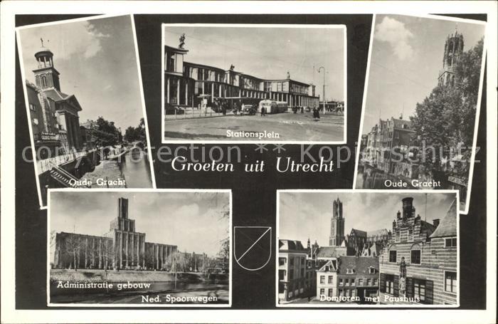Utrecht Oude Gracht Stationsplein