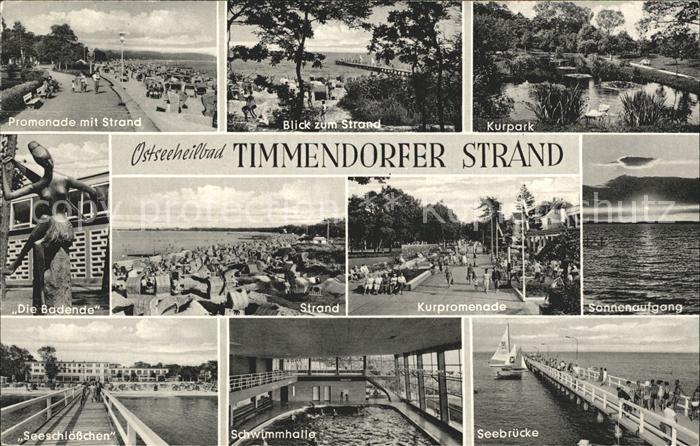 Timmendorfer Strand Kurpark Kurpromenade Seeschloesschen