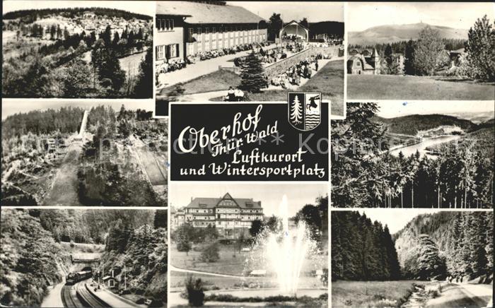 Oberhof Thueringen Eisenbahn Wald