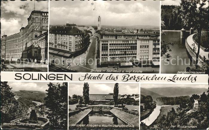 Solingen Zwillingswerk Ruedenstein Evangelische Kirche