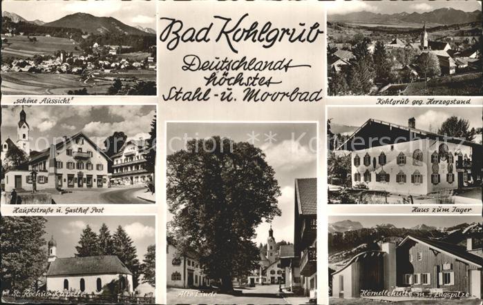 Bad Kohlgrub Hauptstrasse Haus zum Jager Alte Linde