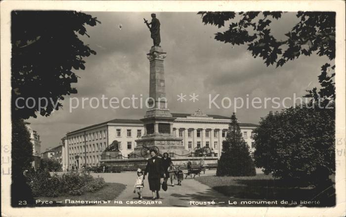 Rousse Pyce Russe Le monument de la liberté