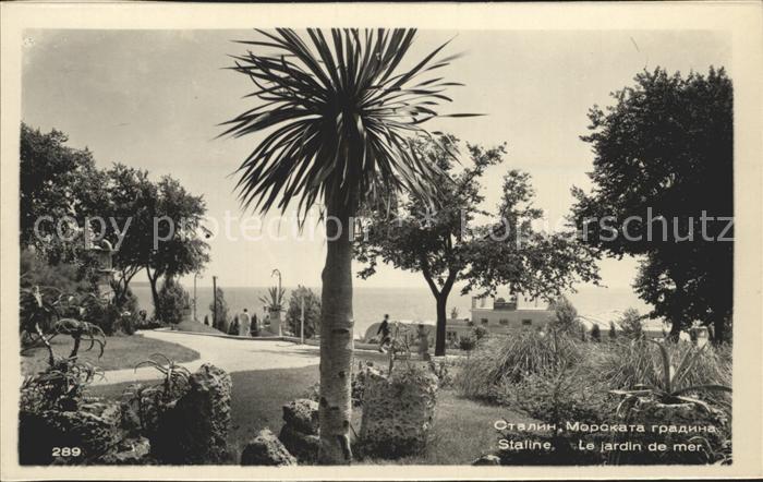 Staline Le jardin de mer