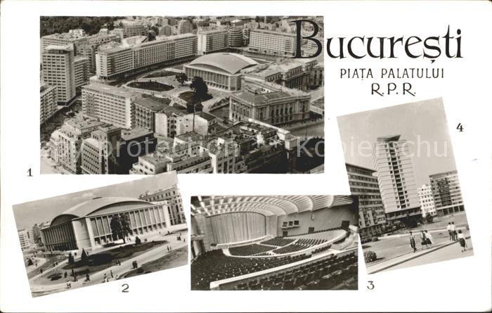 Bucuresti Bukarest Bucaresti RO Piata Palatului Vedere generala