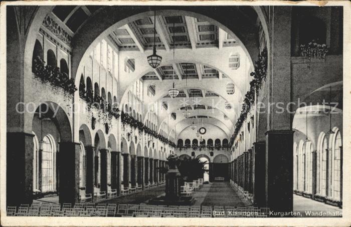Bad Kissingen Kurgarten Wandelhalle