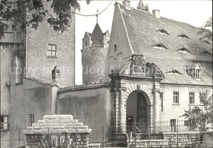 Bernburg Saale Schlosseinfahrt