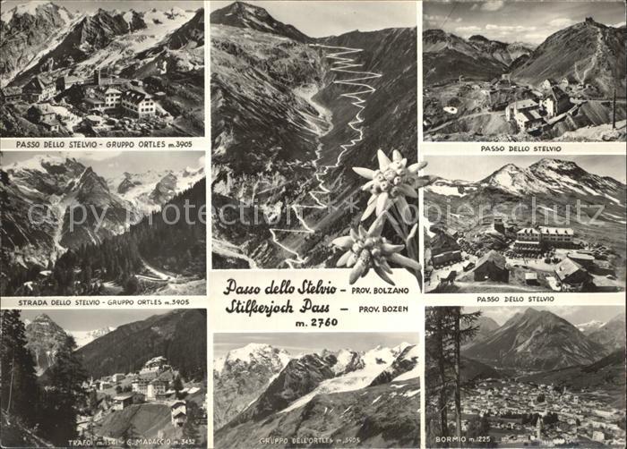 Bozen Suedtirol Stilfserjoch Pass