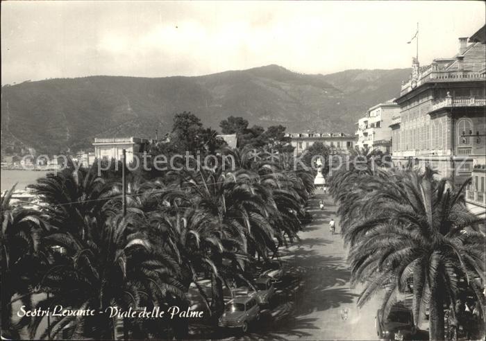 Sestri Levante Palmenallee