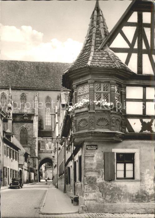 Rothenburg Tauber Feuerleinserker