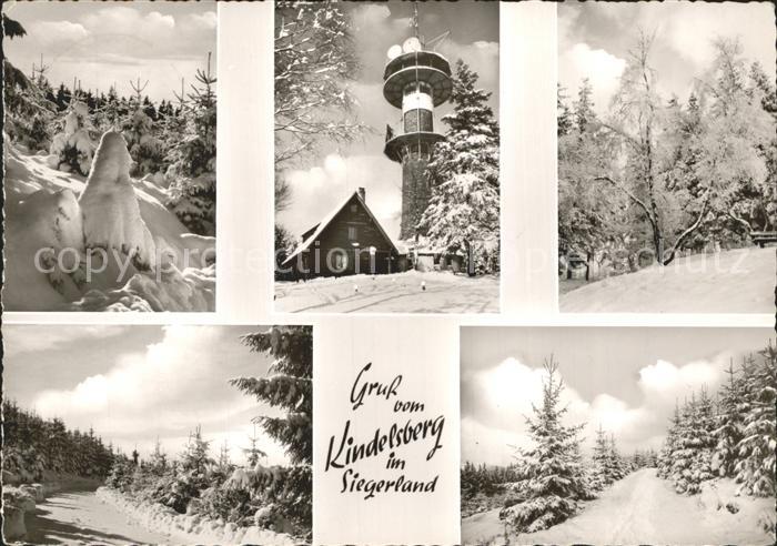 Kreuztal Westfalen Partie im Winter