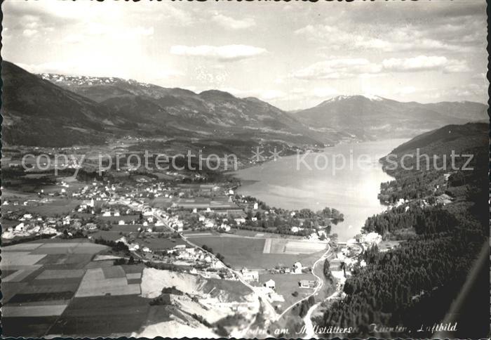 Millstaettersee Fliegeraufnahme