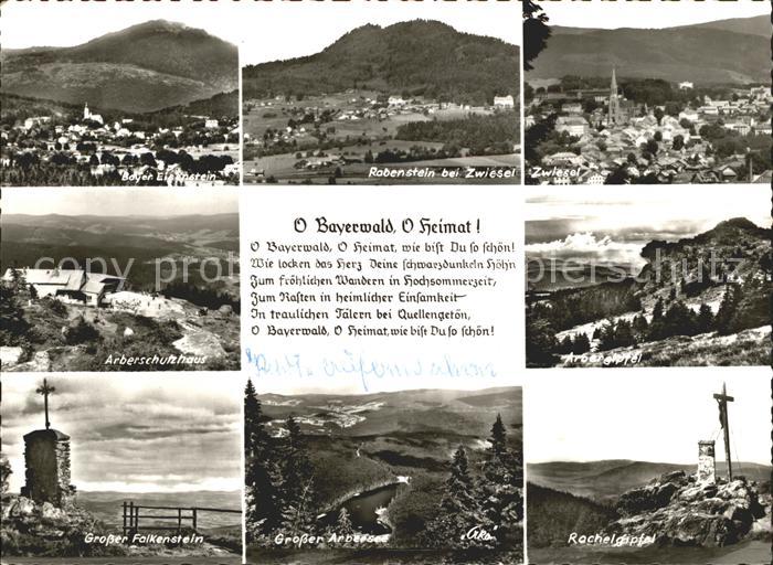 Rabenstein Zwiesel Arberschutzhaus Grosser Falkenstein Arbergipfel