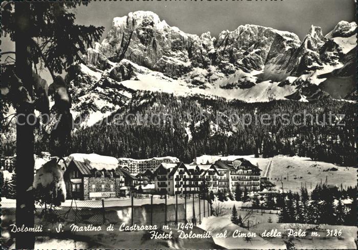 Dolomiti Hotel Dolomiti col Cimon della Pala