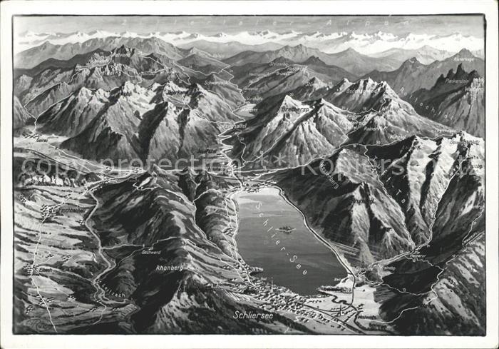 Schliersee Zillertaler Alpen