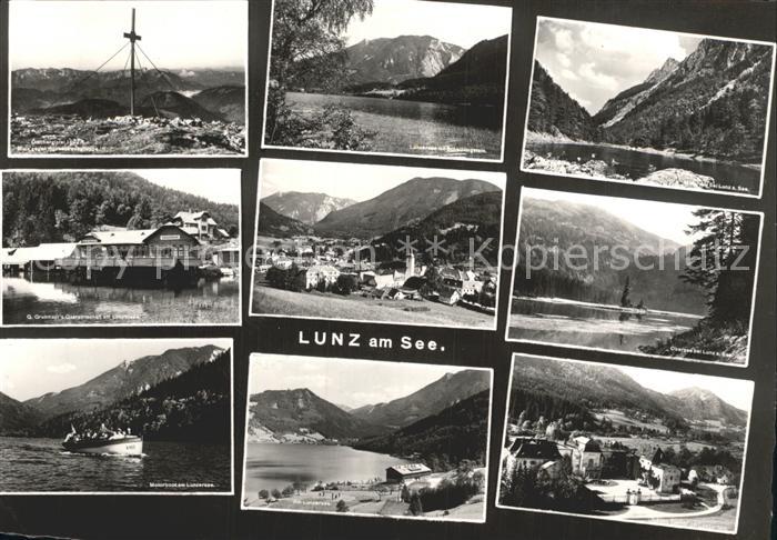 Lunz See Niederoesterreich Schloss Seehof oetschergipfel Lunzersee