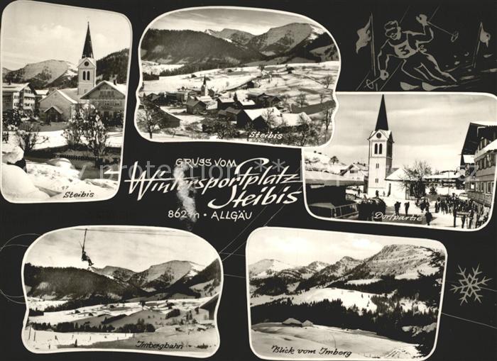 Steibis Oberstaufen Bayern Dorfpartie Imbergbahn