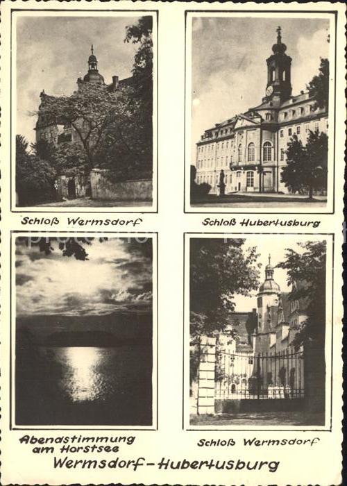 Wermsdorf Schloss Wermsdorf und Hubertusburg