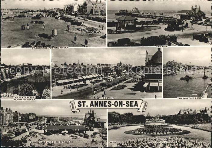 St Annes on Sea Promenade Garden The Square Piers