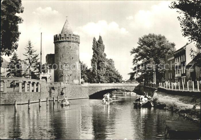 Brandenburg Havel Steintor und Steintorbruecke